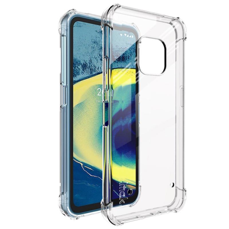 Nokia Xr20 Square Gummi Cover Imak Gummi Cover Transparent