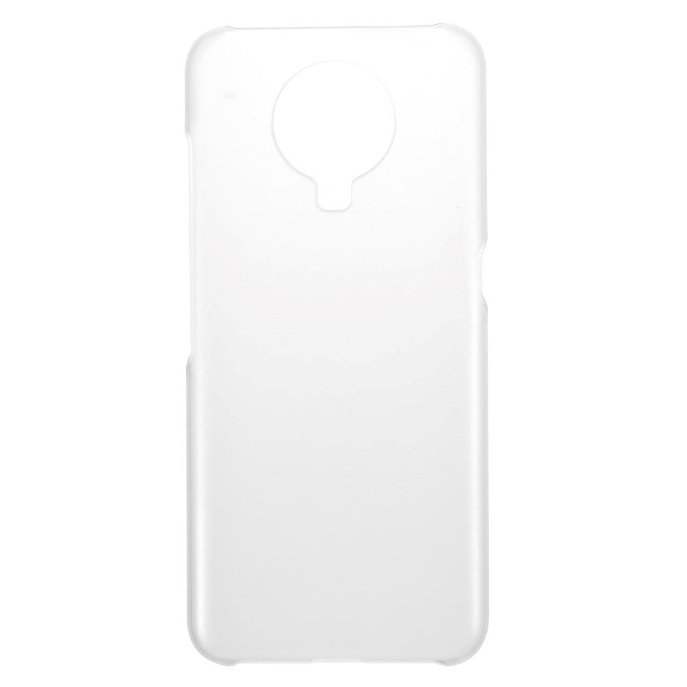 Nokia G10   G20 Hårdt Plastik Bagside Cover Mat Gennemsigtig