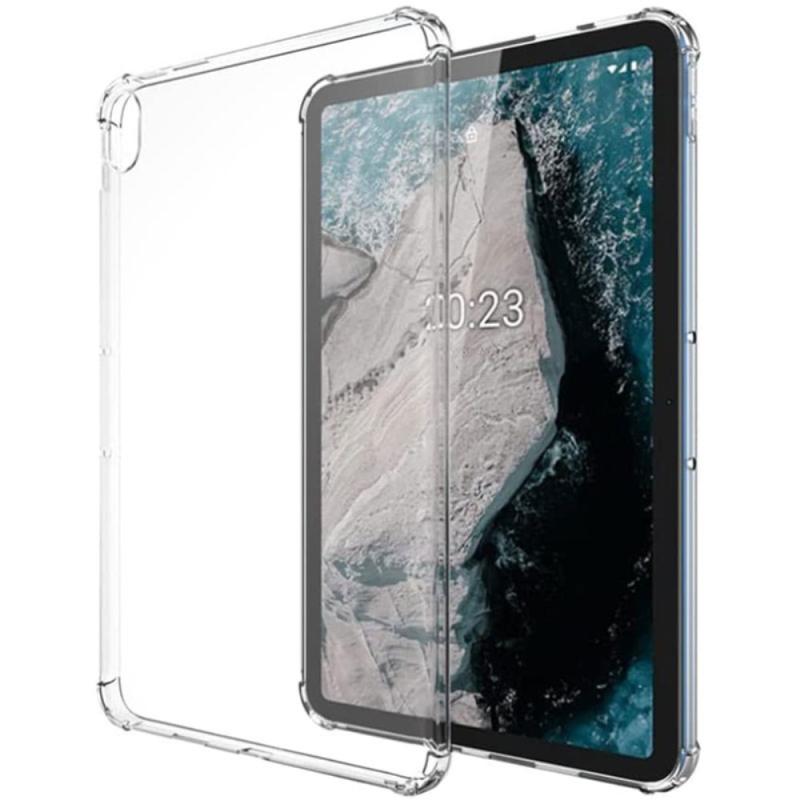 Nokia T20 Shockproof Gummi Cover Transparent