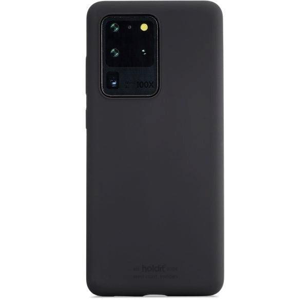 Holdit Samsung Galaxy S20 Ultra Soft Touch Silikone Cover Sort