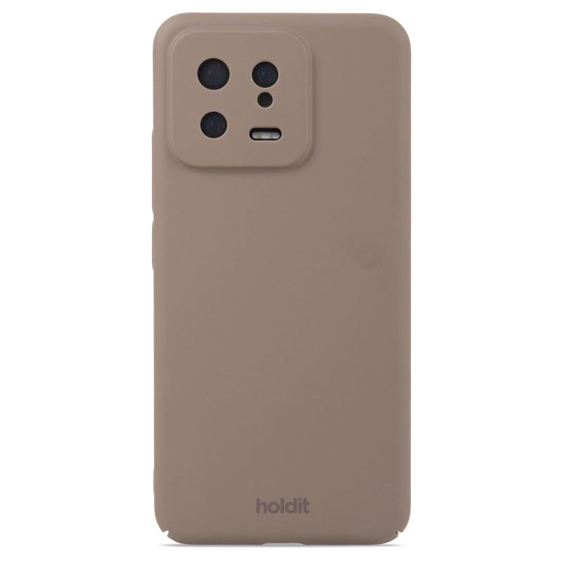 Holdit Xiaomi 13 Slim Plastic Case Mocha Brown