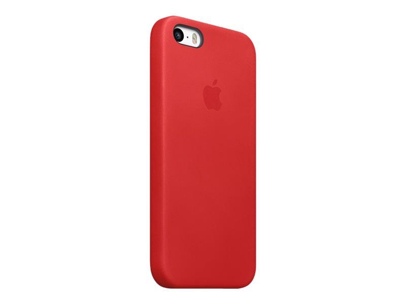 Apple  Product  Red Bagsidecover Til Mobiltelefon Læder Rød For Apple Iphone   Plus