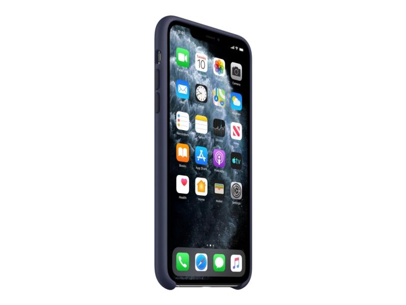 Apple Bagsidecover Til Mobiltelefon Silicone Midnatsblå For Iphone 11 Pro Max