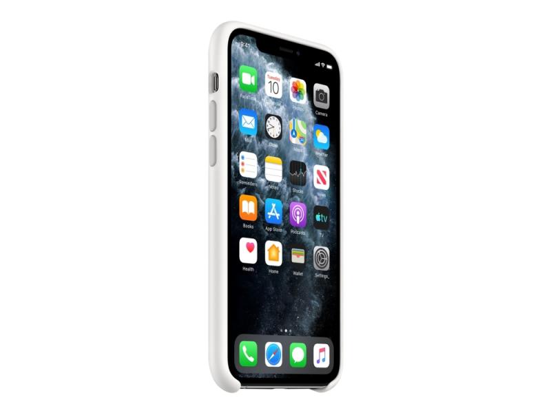 Apple Bagsidecover Til Mobiltelefon Silicone Hvid For Iphone 11 Pro
