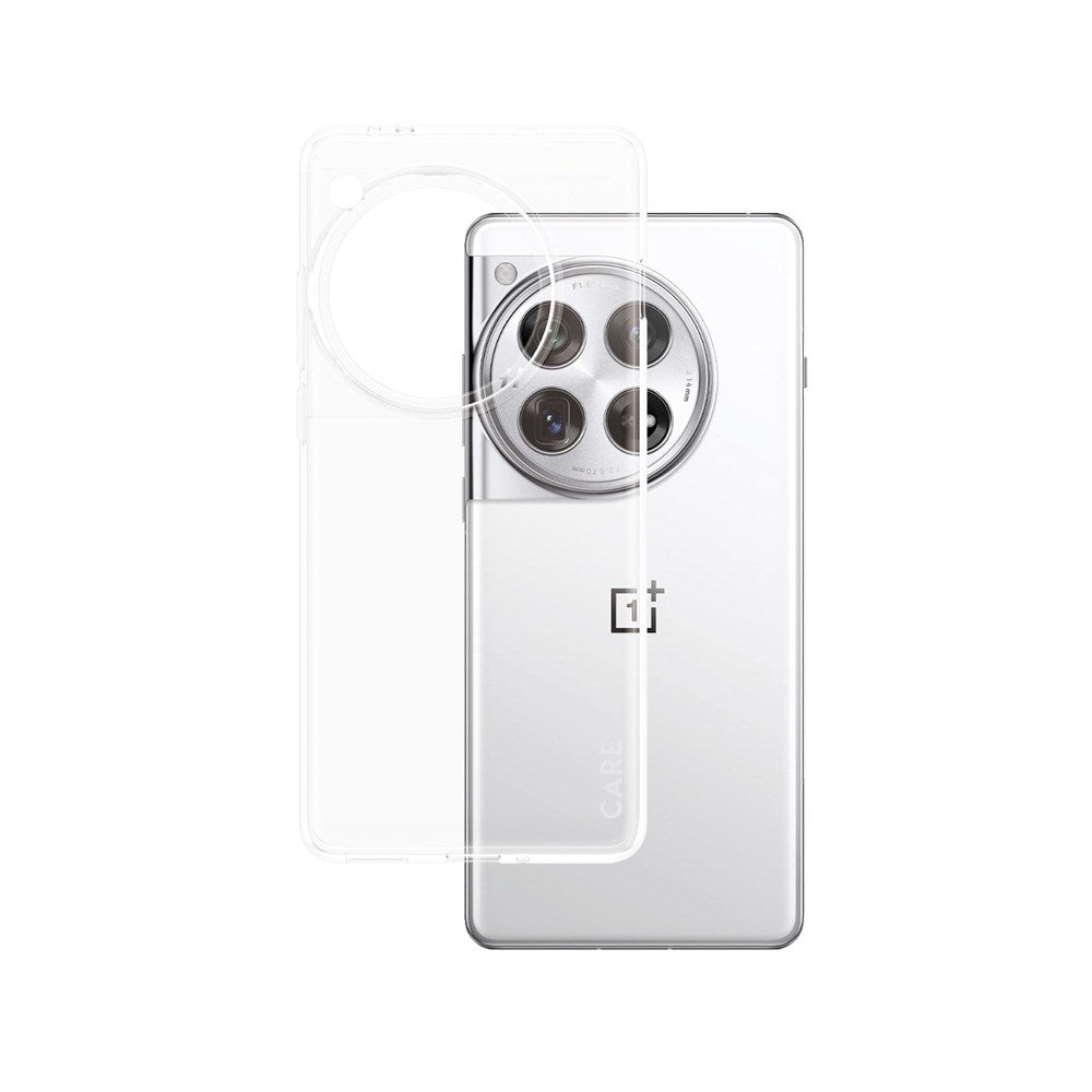 Care   Panzerglass Oneplus 12 Fashion  -ray Soft Basic Bagside Cover Transparent