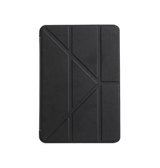 Ipad       Orgami Trifold Læder Cover    Stander Sort