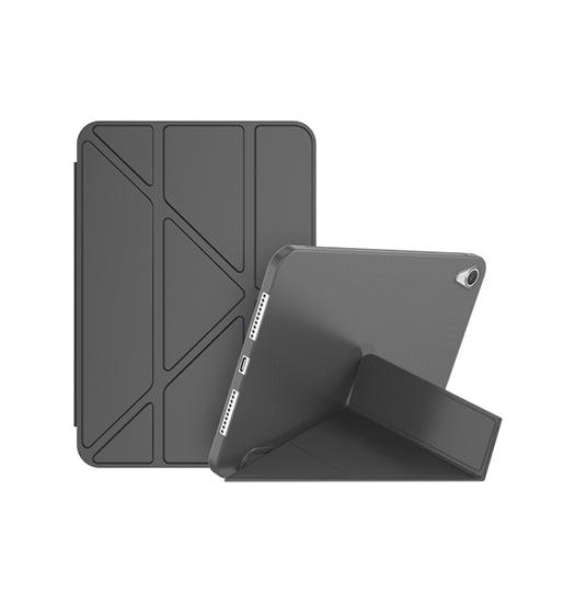 iPad Mini 6 - Orgami Trifold Læder Cover i Sort