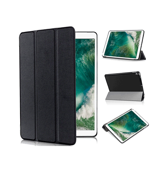 Ipad Air   10   Quot   2019    Design Trade  Smart Trifold Læder Cover Sort