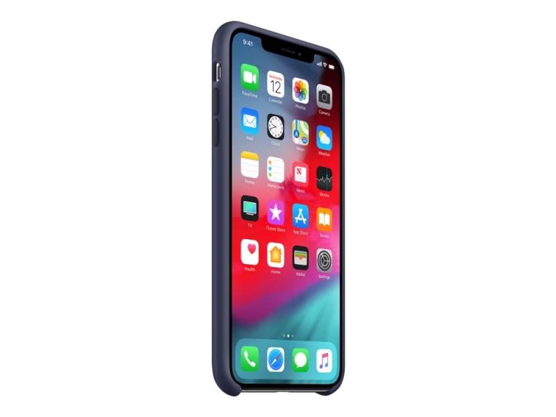 Apple Bagsidecover Til Mobiltelefon Silicone Midnatsblå For Iphone   Max