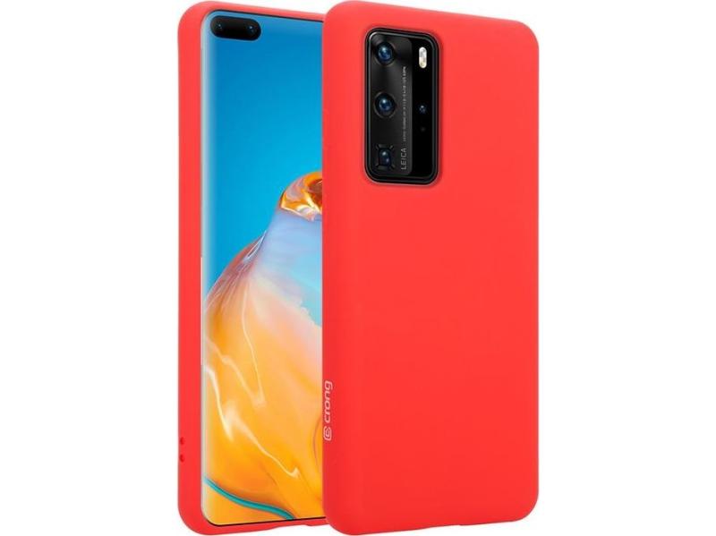 Crong Color Cover Huawei P40 Pro-etui  Rød