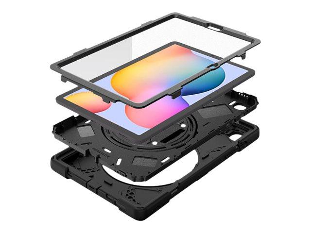 Estuff Defender Case Bagsidecover Til Tablet Sort 10    For Samsung Galaxy Tab S6 Lite