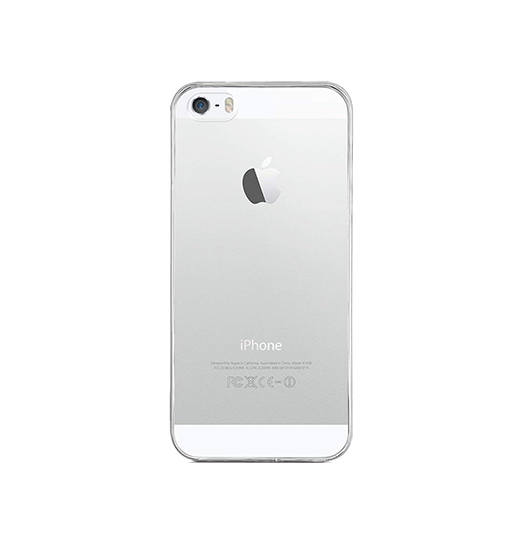 Iphone   5s   Ultra-slim Silikone Cover Gennemsigtig