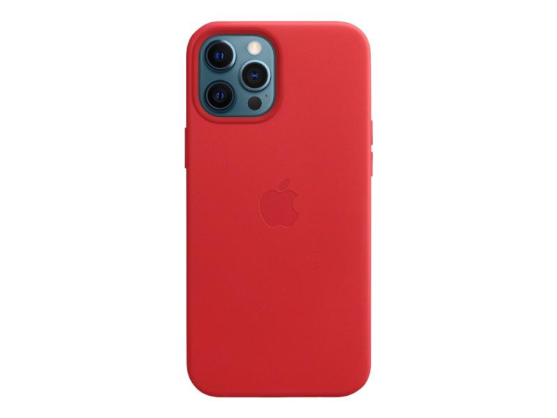 Apple  Product  Red Bagsidecover Til Mobiltelefon Med Magsafe Læder Rød For Iphone 12 Pro Max