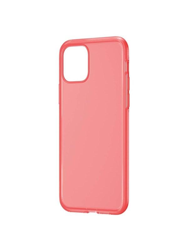 Baseus Silica Case For Iphone 11 Pro Max Transparent Red