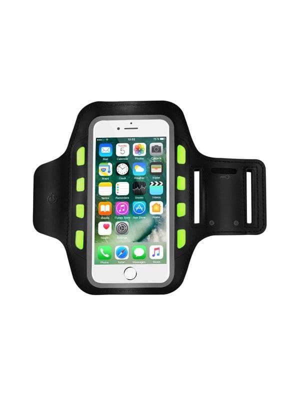 Connectech  Sports Armband With Led Light For Iphone  Black