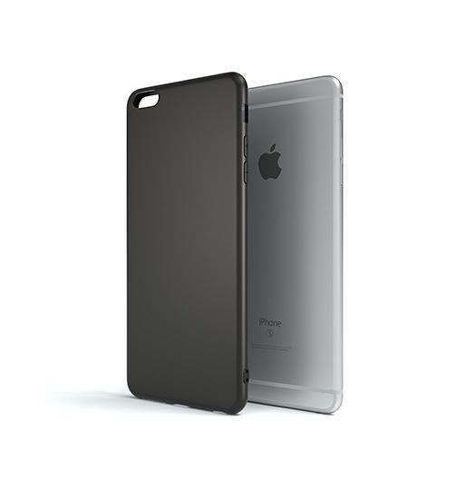 iPhone 6s Plus Novo Mat Silikone Cover - Sort Beskyttelse