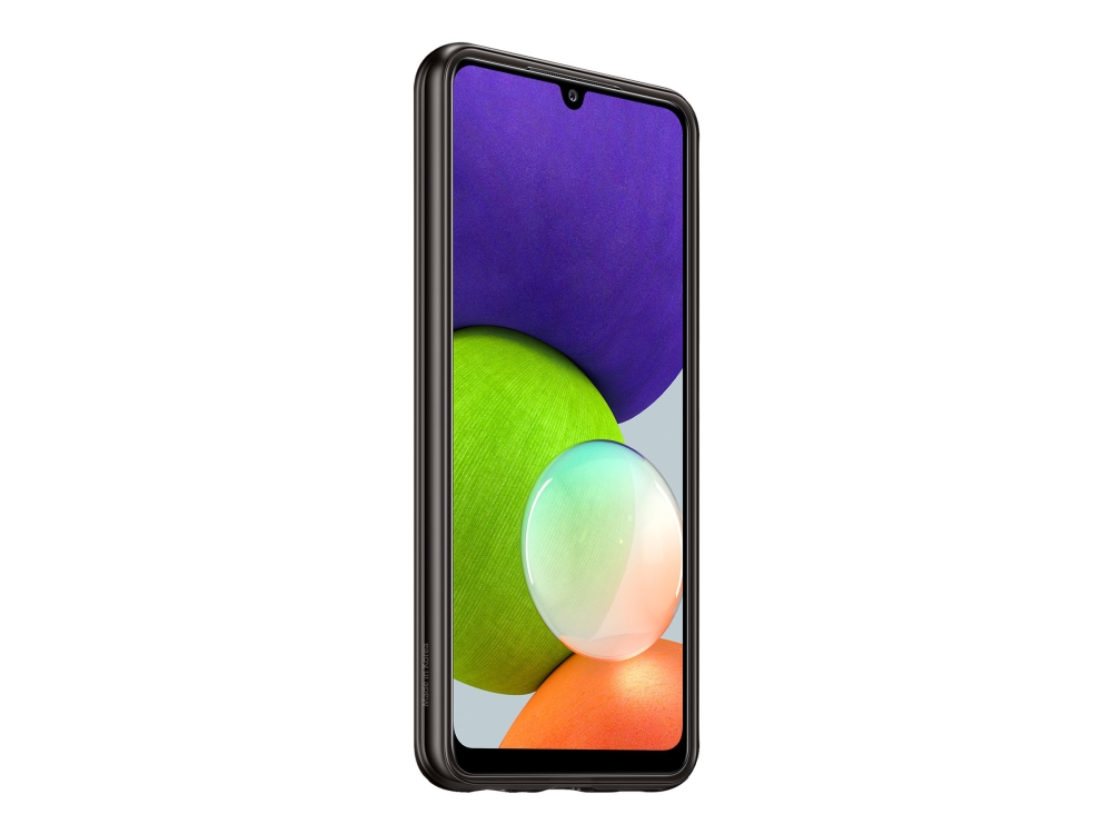 Samsung  -qa225 Bagsidecover Til Mobiltelefon Termoplastisk Polyuretan  Tpu  Sort  Gennemsigtig For Galaxy A22