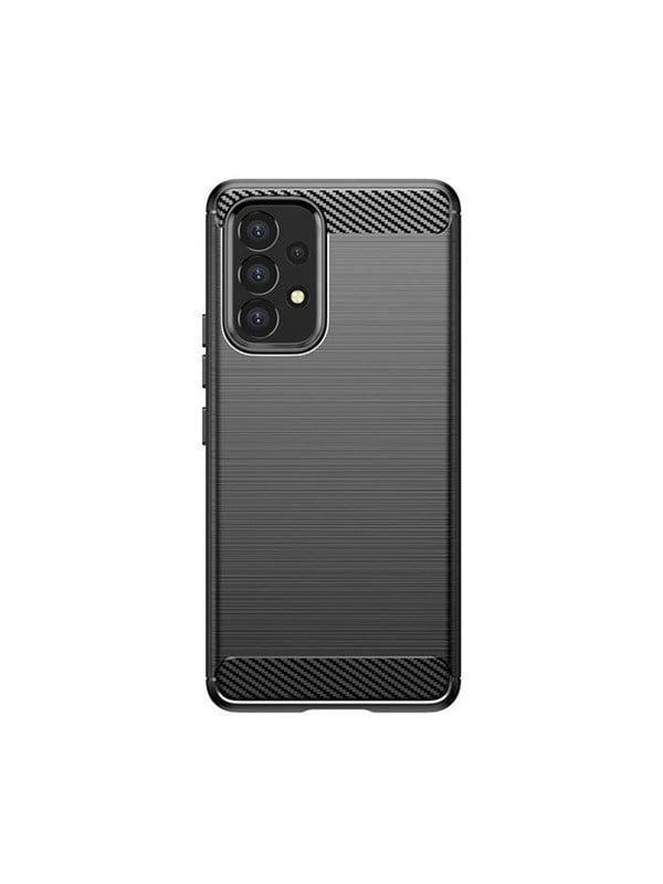 Insmat Carbon And Steel Style Back Cover For Mobile Phone