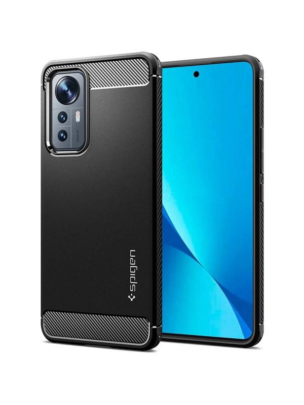 Spigen Rugged Armor Black Xiaomi 12 Lite
