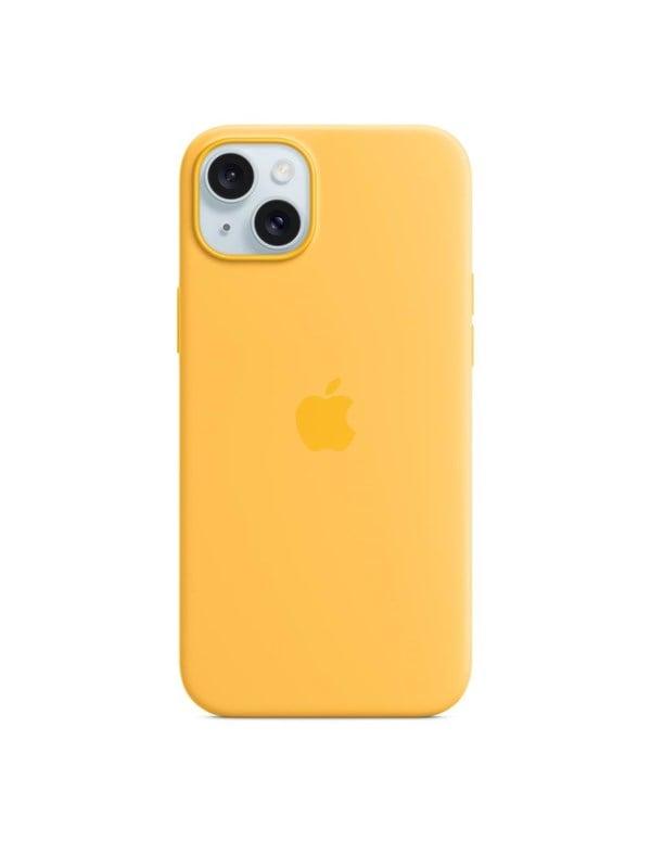 Apple Iphone 15 Plus Silicone Case With Magsafe Sunshine