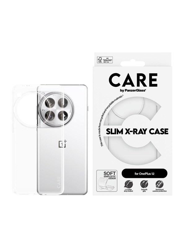 Care   Panzerglass Fashionable Case Transparent  -ray Soft Basic Oneplus 12