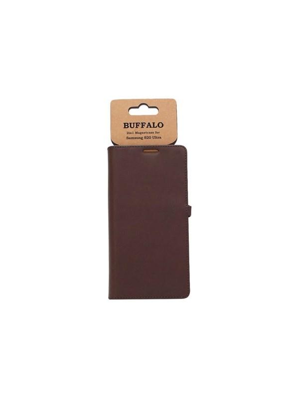 Buffalo Wallet Leather For Samsung Galaxy S20 Ultra Brown