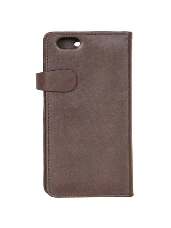 Buffalo Wallet Leather For Iphone   6s Plus Brown