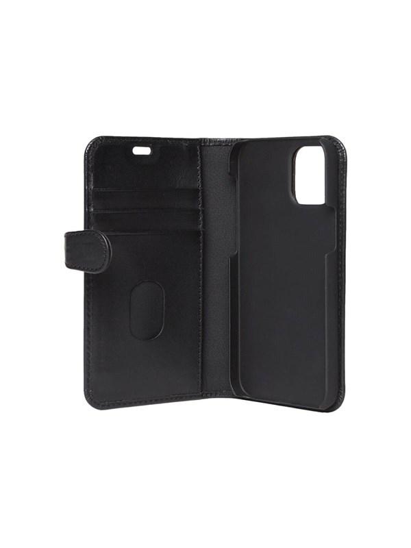 Buffalo Leather Wallet For Iphone 12 Mini Black