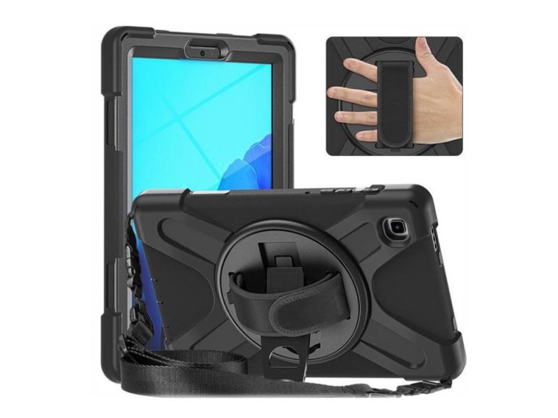 Estuff Bagsidecover Til Tablet Silicone  Polykarbonat Sort 10    For Samsung Galaxy Tab A7 Lite