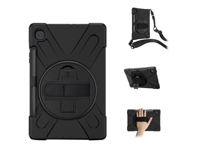 Estuff Bagsidecover Til Tablet Silicone  Polykarbonat Sort 10    For Samsung Galaxy Tab S6 Lite