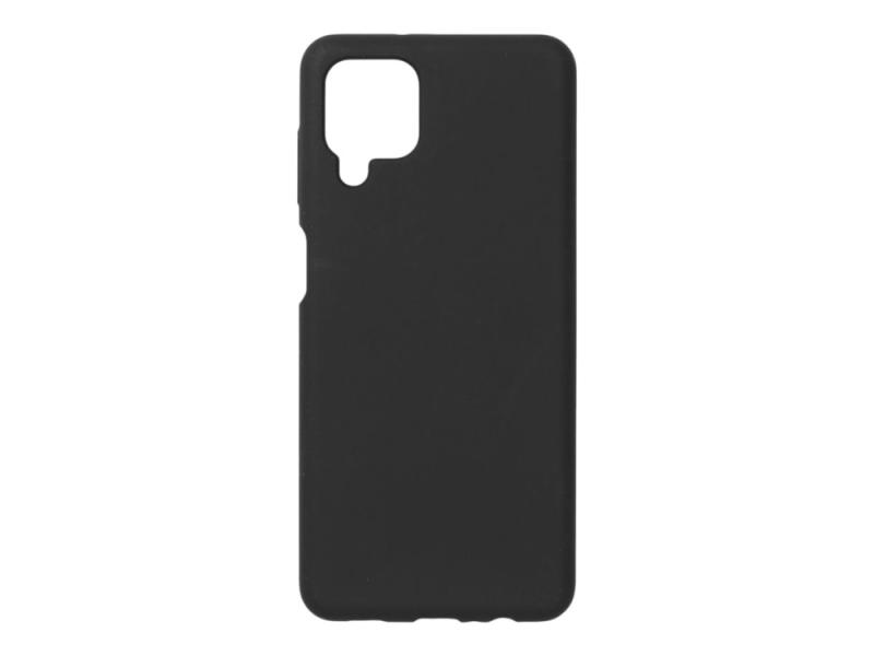 Estuff Bagsidecover Til Mobiltelefon Silicone Sort For Samsung Galaxy A12