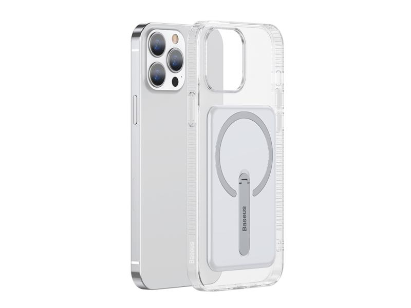 Baseus Magnetic  Cover  Apple  Iphone 13 Pro  15           Transparent