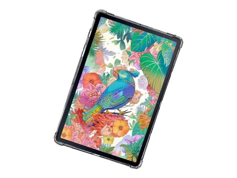Estuff Bagsidecover Til Tablet Termoplastisk Polyuretan  Tpu  Klar For Samsung Galaxy Tab S7