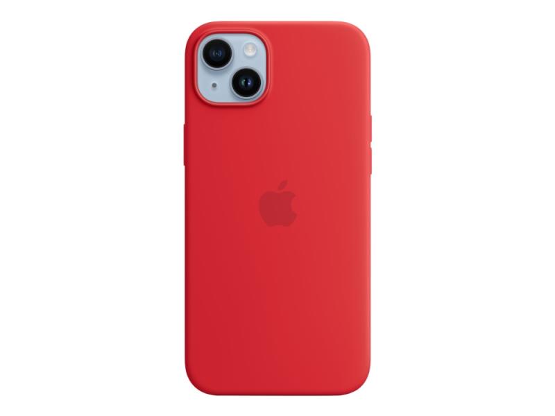 Apple  Product  Red Bagsidecover Til Mobiltelefon Magsafe-kompatibilitet Silicone Rød For Iphone 14 Plus