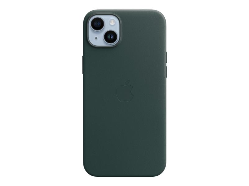 Apple Bagsidecover Til Mobiltelefon Magsafe-kompatibilitet Læder Skovgrøn For Iphone 14 Plus