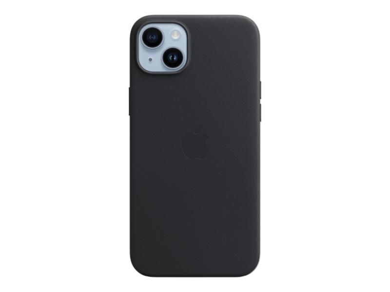 Apple Bagsidecover Til Mobiltelefon Magsafe-kompatibilitet Læder Midnat For Iphone 14 Plus