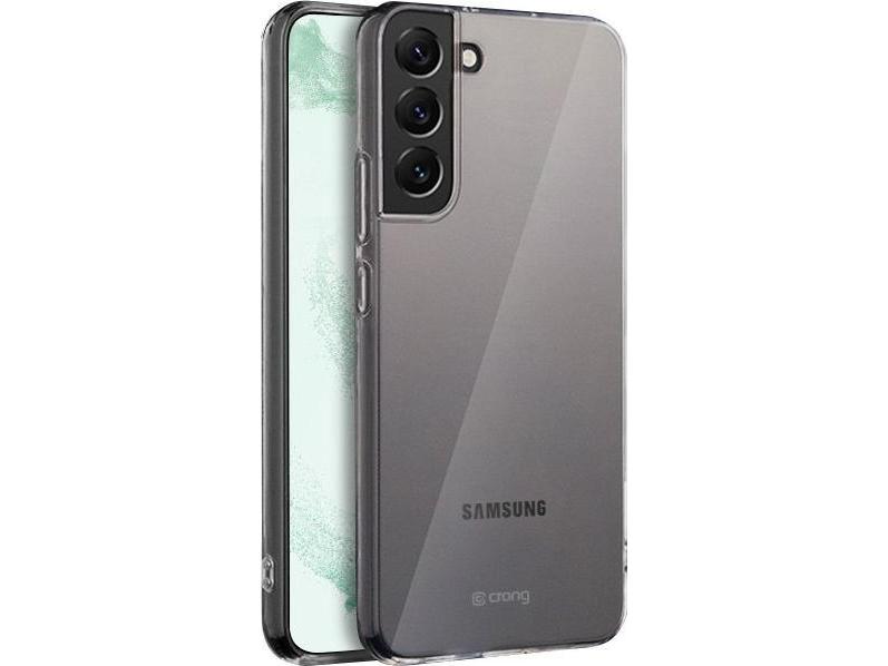Crong Crystal Slim Cover Protective Case For Samsung Galaxy S22    Clear