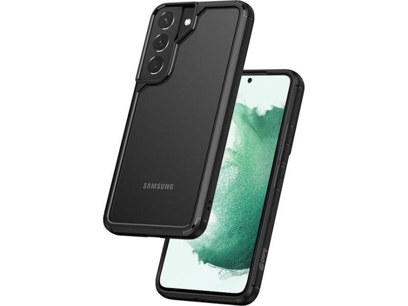 Crong Crong Hybrid Clear Cover Protective Case For Samsung Galaxy S22  Black