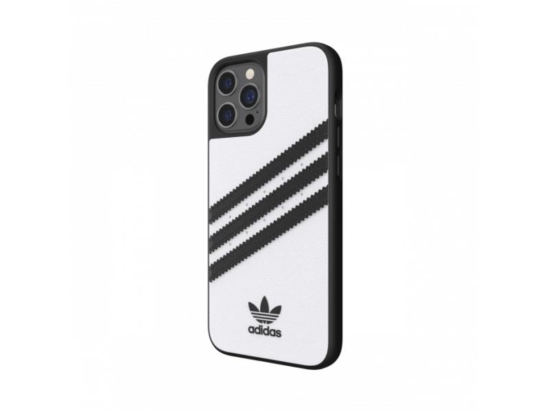 Adidas  -stripes  Cover  Apple  Iphone 12 Pro Max  17         Sort  Hvid