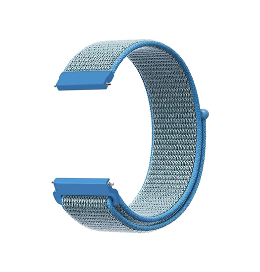 Samsung Galaxy Watch    40 44mm    Empiri Trade  Nylon Velcro Rem Blå