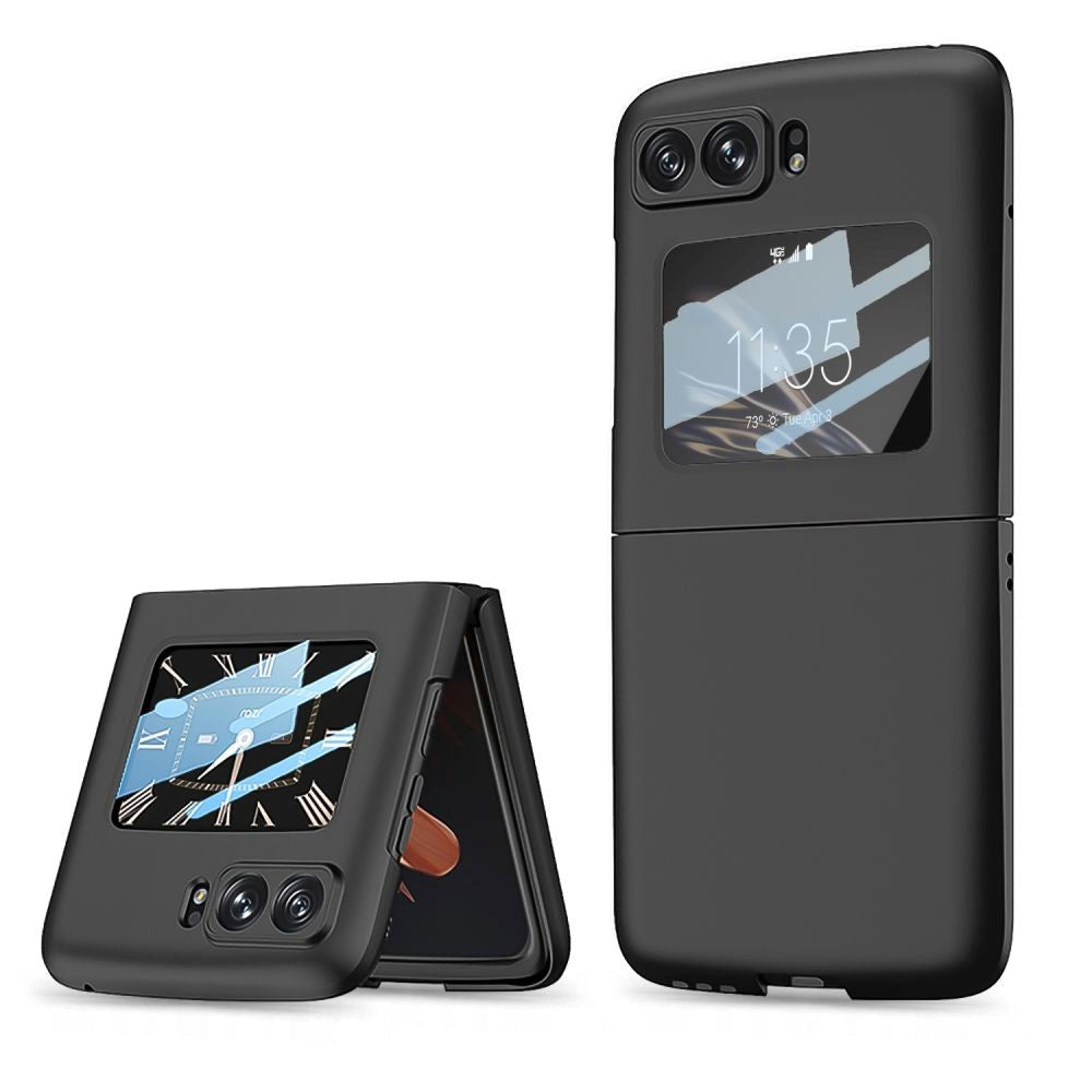 Motorola Razr 2022 Tech-protect Icon Plastik Bagside Cover Sort