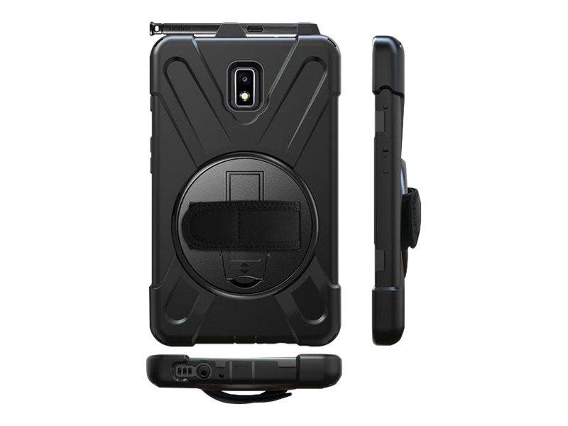 Estuff Defender Case Bagsidecover Til Tablet Sort    For Samsung Galaxy Tab Active2