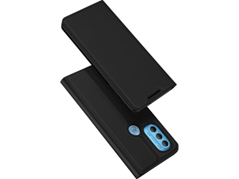 Dux Ducis Dux Ducis Skin Pro Holster Case Flip Cover Motorola Moto G71 5g Black