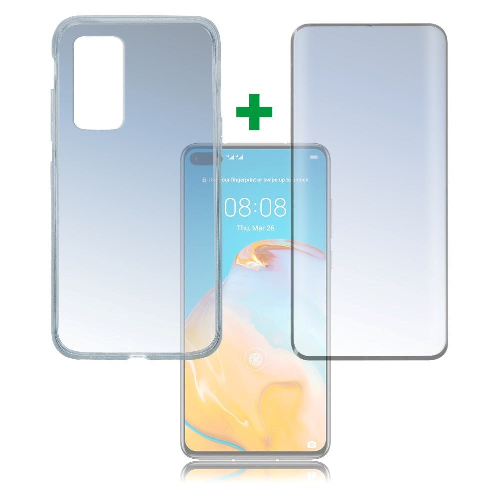 Huawei P40 4smarts 360â  Protection Set  Cover   Skærmbeskyttelse
