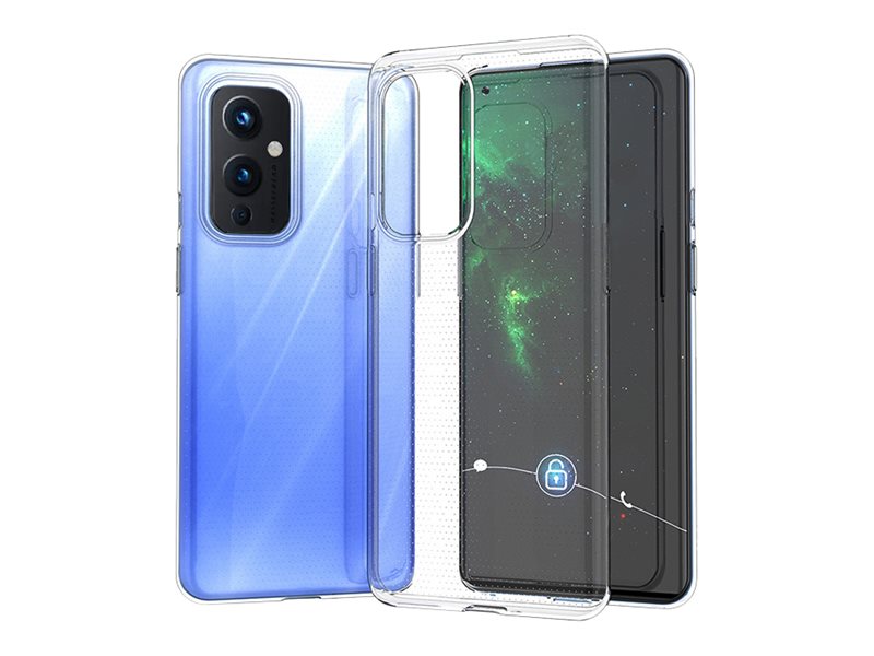 Insmat Crystal Bagsidecover Til Mobiltelefon Termoplastisk Polyuretan  Tpu  Klar Glas For Oneplus