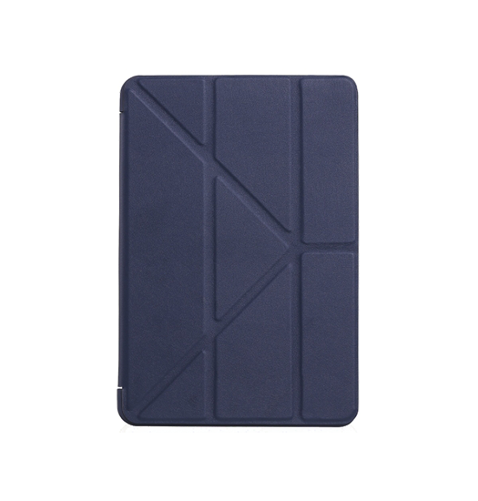 Ipad       Orgami Trifold Læder Cover    Stander Navy