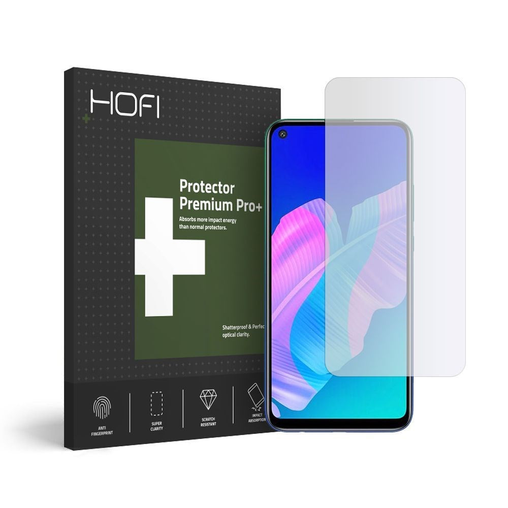 Hofi Pro  Huawei P40 Lite   Hærdet Glas Case Friendly Gennemsigtig