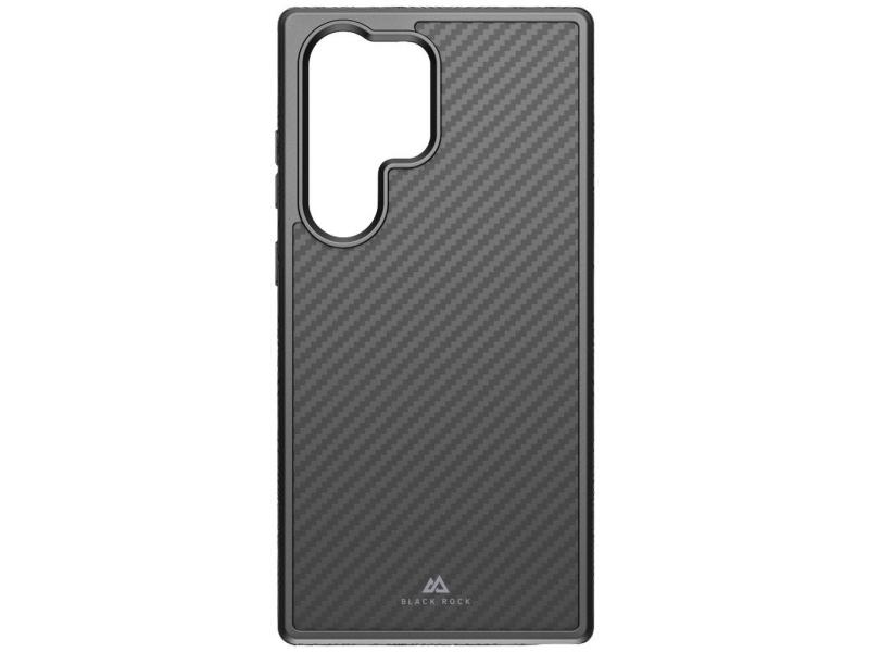 Black Rock Robust Carbon Cover Samsung Galaxy S23 Ultra Sort