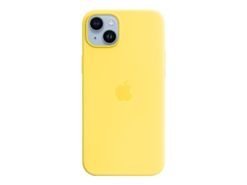 Apple Bagsidecover Til Mobiltelefon Magsafe-kompatibilitet Silicone Kanarie Gul For Iphone 14 Plus