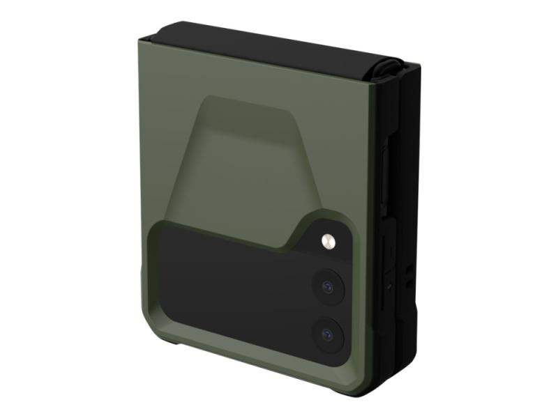 Uag Rugged Case For Samsung Galaxy   Flip    2022  Civilian Olive Bagsidecover Til Mobiltelefon Grov Olivengrøn For Samsung Galaxy   Flip4